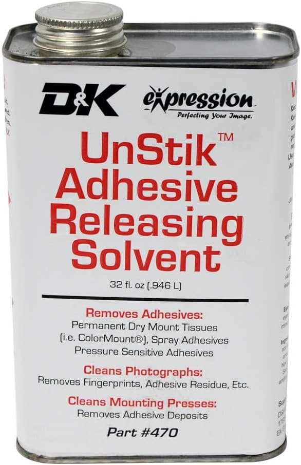 Seal Unstik Adhesive Solvent 32 Oz
