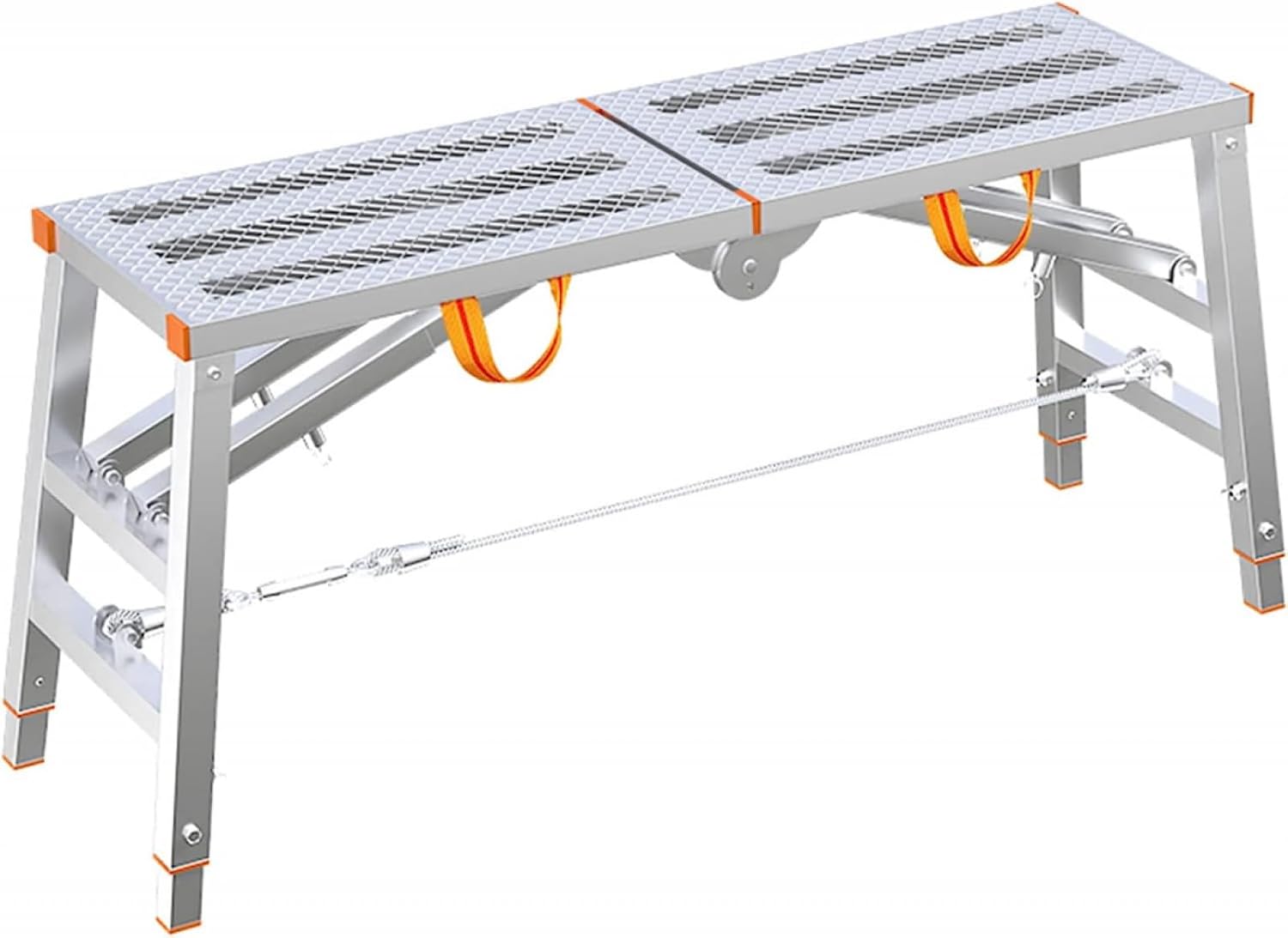 AdjustableFolding Aluminium Hop Up Work Platform, Portable Drywall