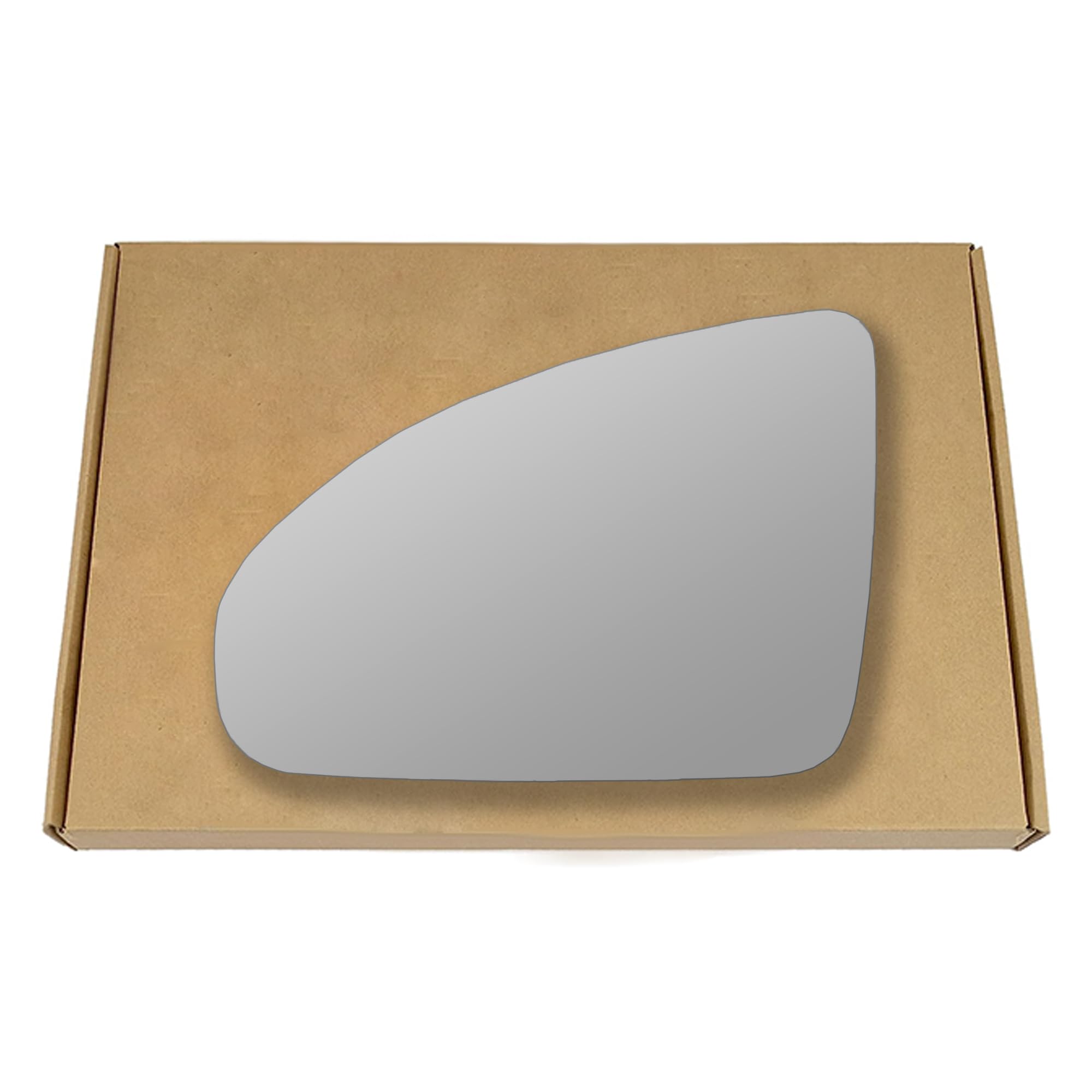 Less4SparesSide View Replacement Wing Mirror Glass Compatible with Infiniti FX 2003-2008 Convex Left Passenger near side LHS N/S