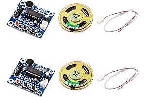  ISD1820 Voice Recorder Module with Microphone and Loudspeaker