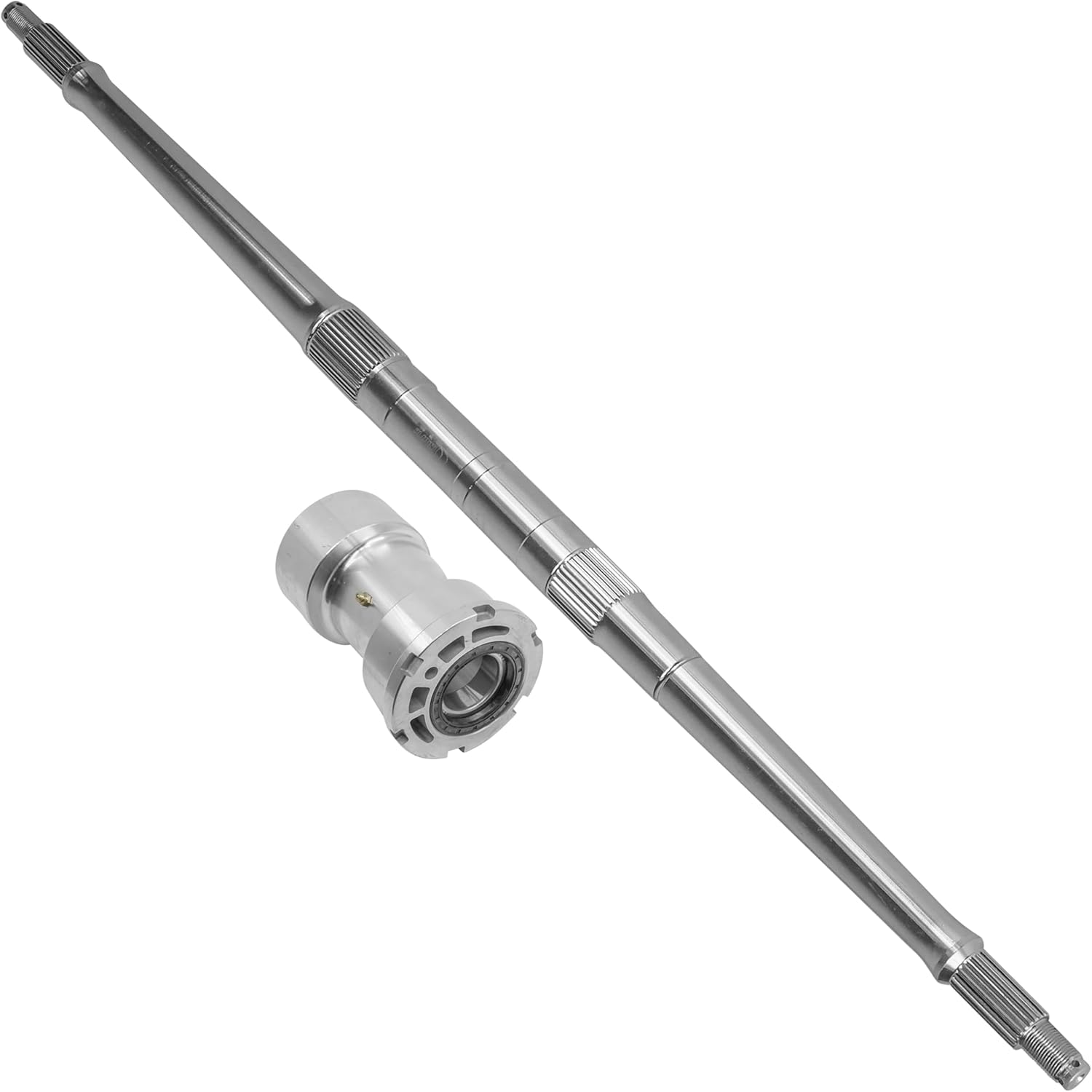 Caltric Rear Axle With Bearing Carrier Hub Compatible with Polaris Predator 500 2003-2007 / Outlaw 525 450 S 2008