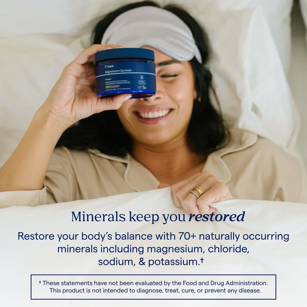 Trace Minerals Magnesium Glycinate Powder, Mixed Berry Lemonade — Amazon image 6