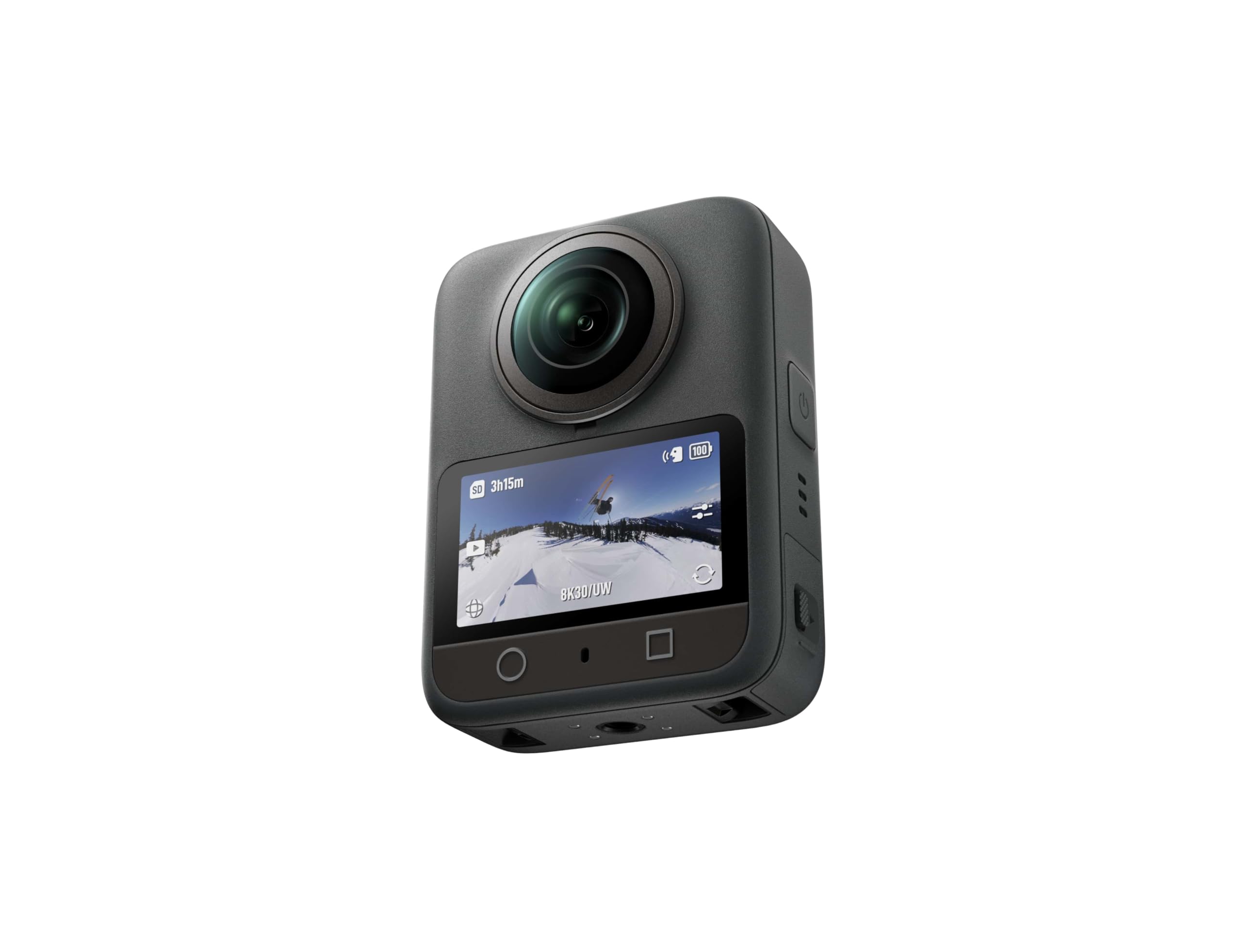 DJI Osmo 360 Adventure Combo,360 Camera With 1-Inch 360° Imaging, Native 8K 360° Video, 4K/120fps & 170° Boost Video, 120MP 360° Photo, 100-Min 8K Recording, Waterproof, Action Camera for Sports, Vlog - Image 4 thumbnail