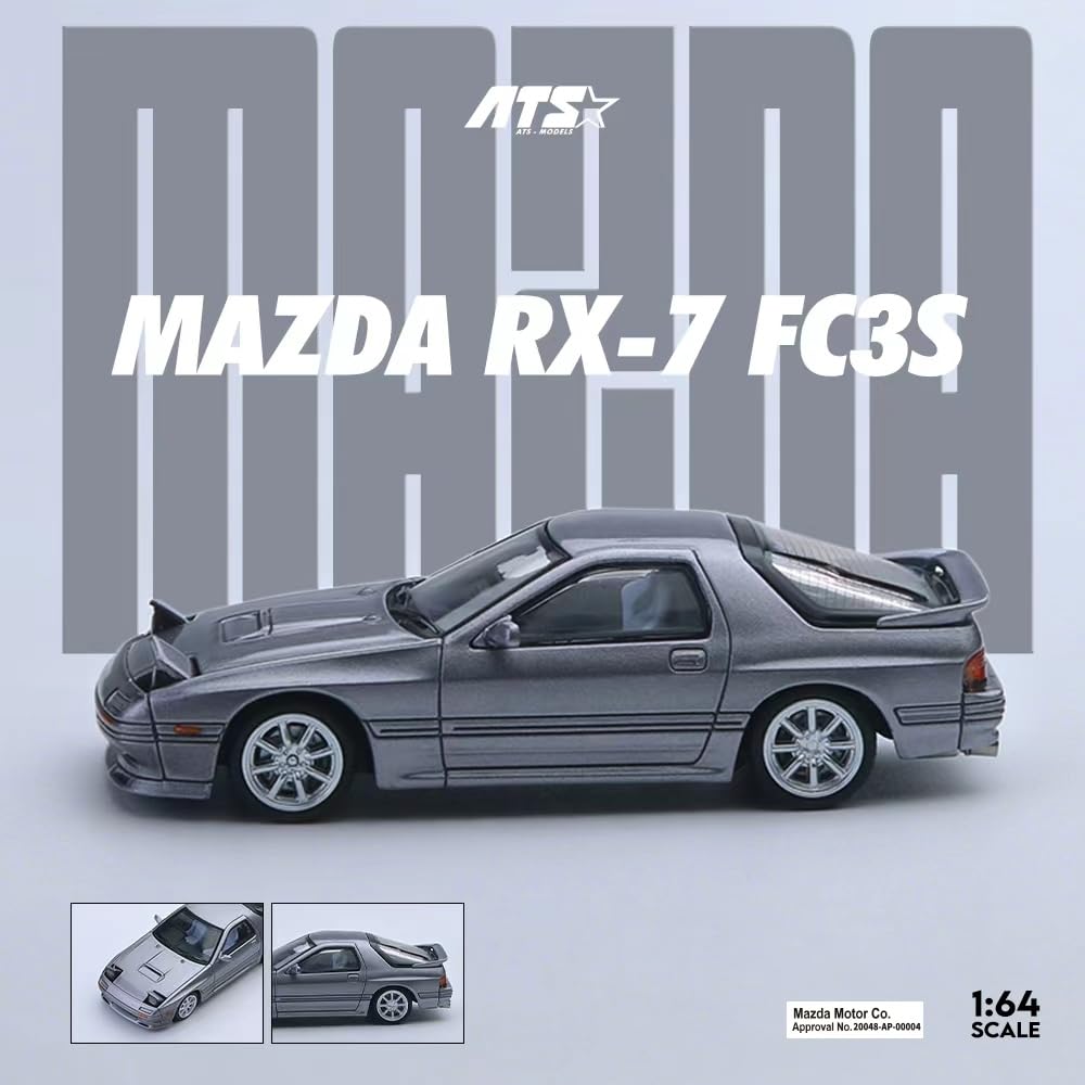 Amazon | ATS 1/64 マツダ RX-7 FC3S リトラクタブルヘッドライト