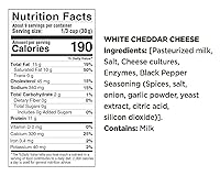 Vista 44 de Moon Cheese Cheddar Believe It, 10 onzas, paquete de 2, aperitivo de queso crujiente y rico en proteínas, apto para dieta cetogénica, 100% queso real