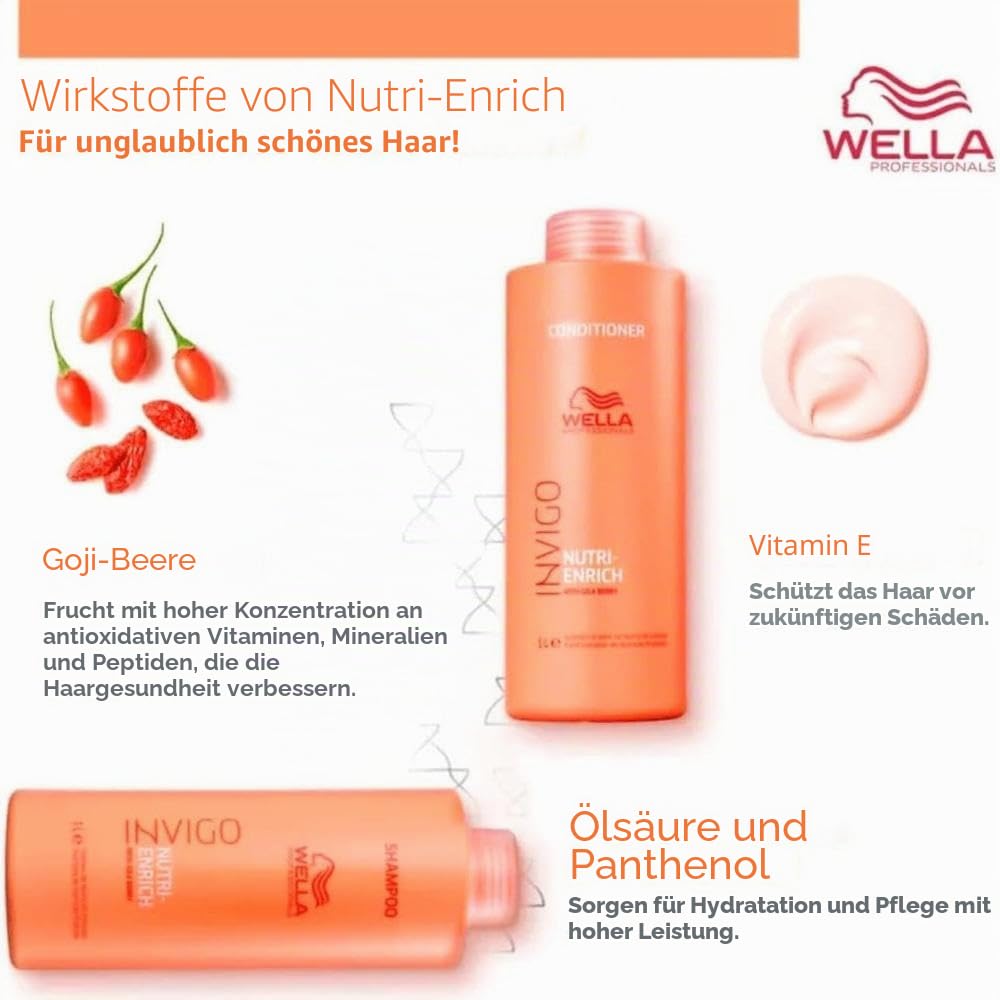 KIT WELLA INVIGO NUTRI-ENRICH SH 1L + COND 1L