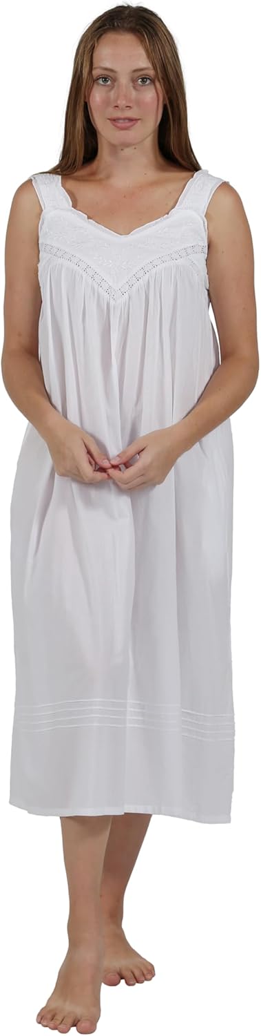 LA CERA 100% Cotton Summer Nightgown for Women Togo Ubuy