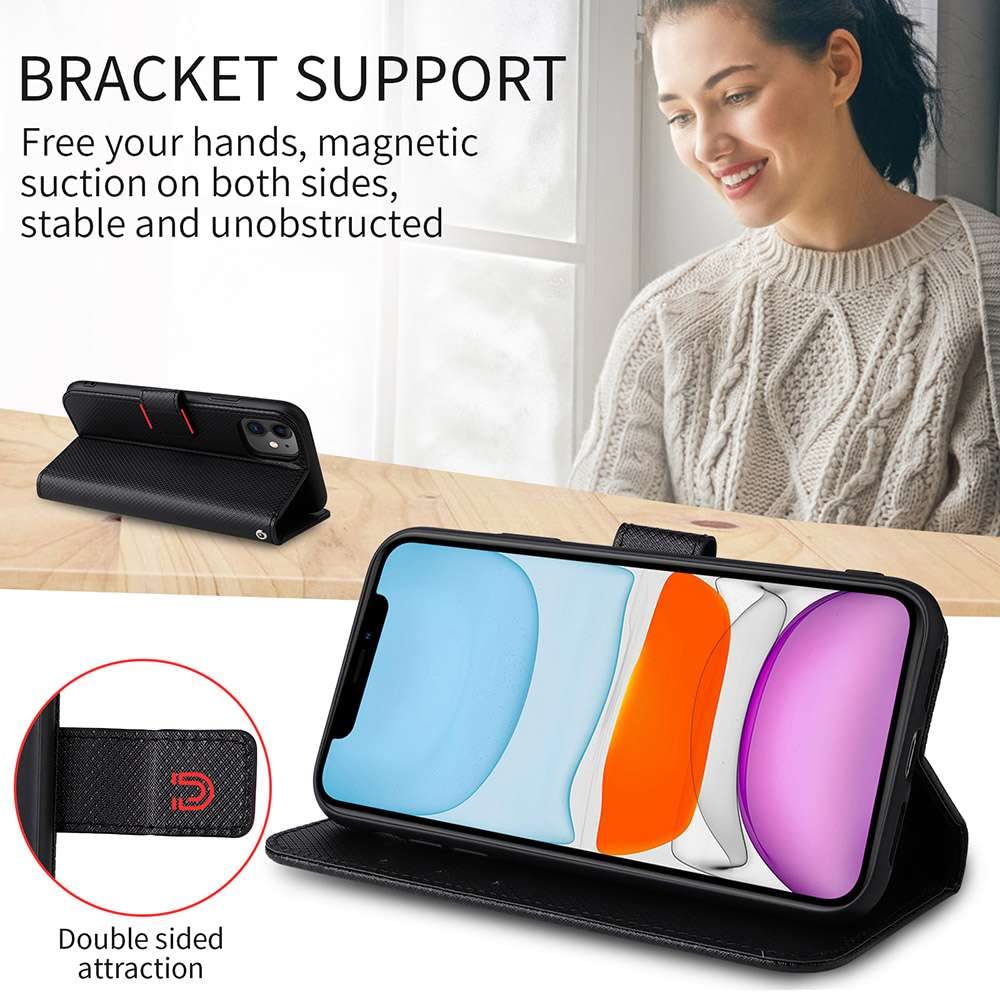 Jielangxin Cover per Oppo Realme X2 PRO,Custodia in Pelle Custodia per Oppo Realme X2 PRO RMX1931 Custodia Case Cover Black