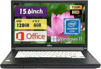 新品 富士通 ノートパソコン 15.6インチ SSD 250GB office有 富士通 【今だけ新品SSD1TB×メモリ16GB】富士通 ノートパソコン