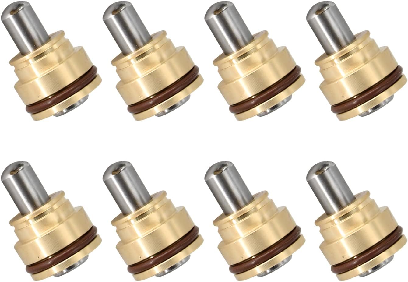 8Pcs Joystick Pilot Valve Control Plungers Kit Compatible with Caterpillar CAT Excavator 306E