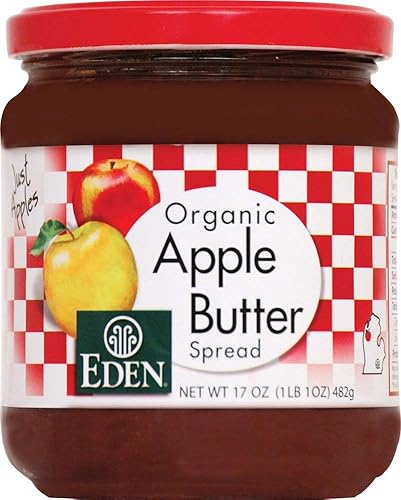 Eden Foods Organic Apple Butter Juice, 17 onzas – 12 por caja.