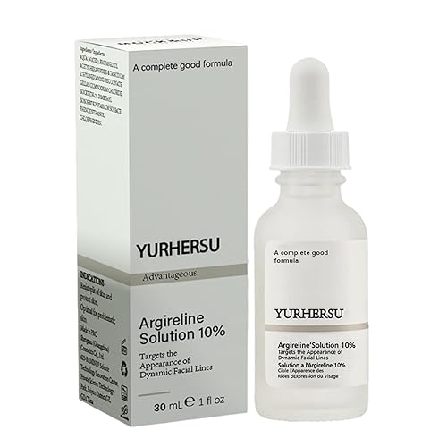 Solución Argireline 10%, suero facial, 1 oz 1.0 fl oz, solución Argireline 10 por ciento, antiarrugas, hidratante