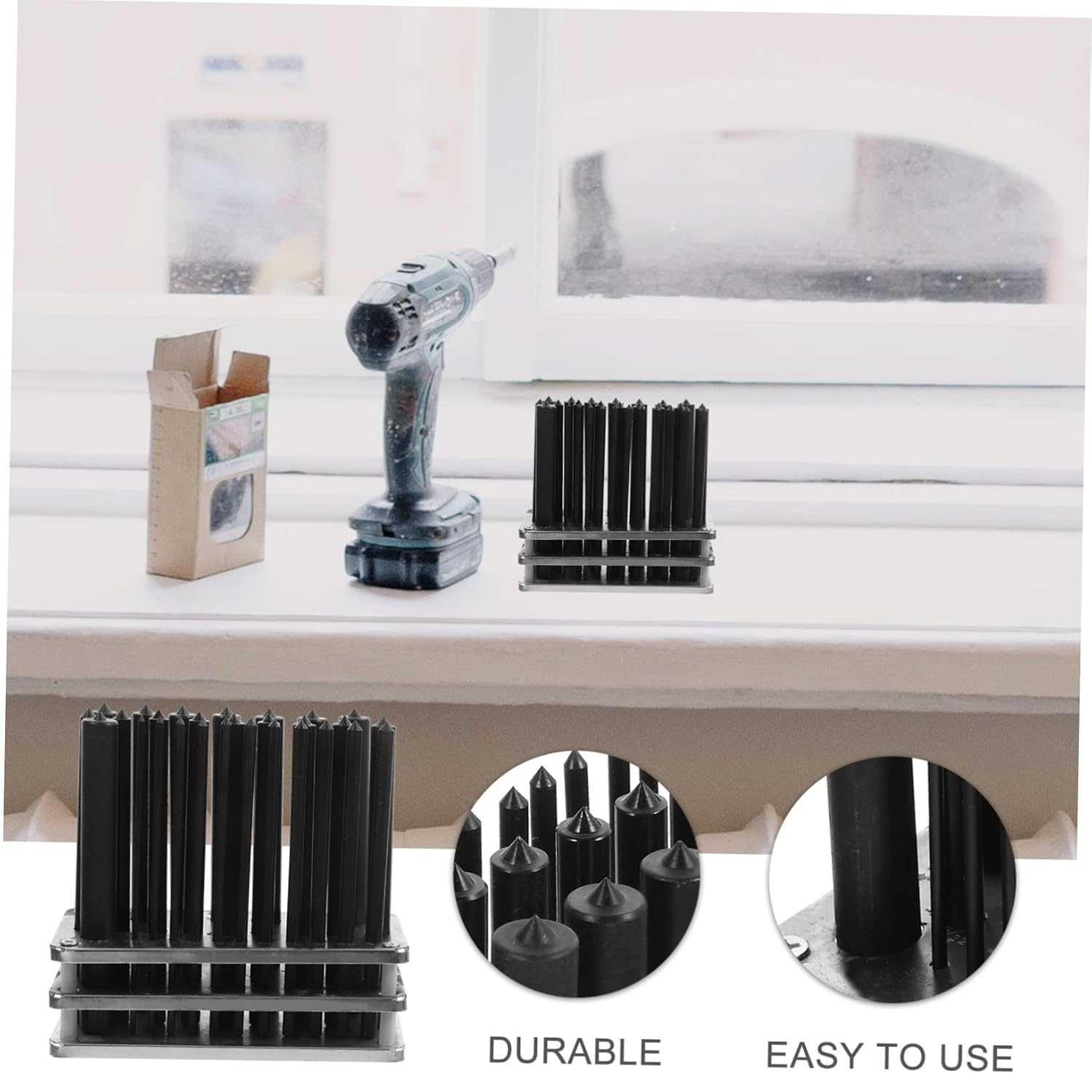 Lurrose Transfer Punch Set Professional Punch Base Single Hole Puncher for Industrial Machinists Tool