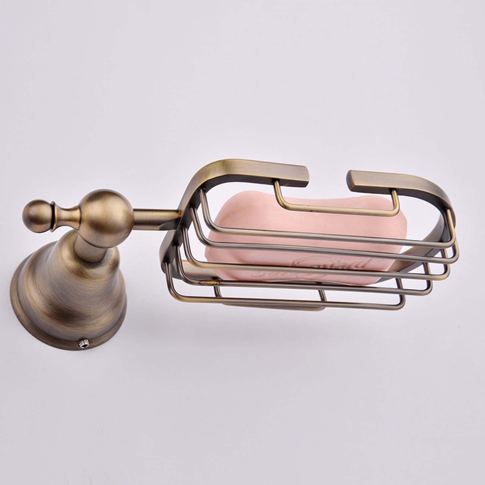 Baño Colgante Jabón Antiguo Red Bronce Verde Jabonera Jabonera