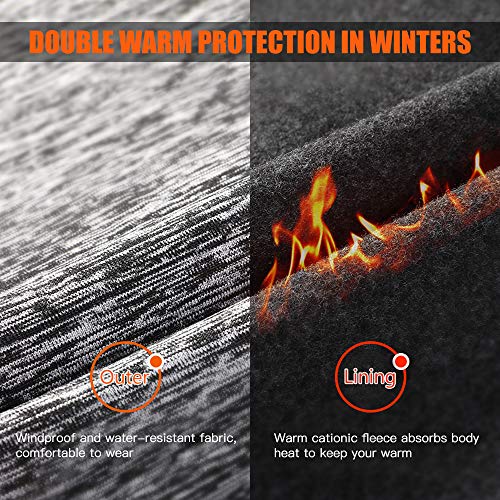 Polaina de pescoço, Andoer Pescoço Aquecedor Homens Mulheres Balaclava À Prova De Vento Capa De Face