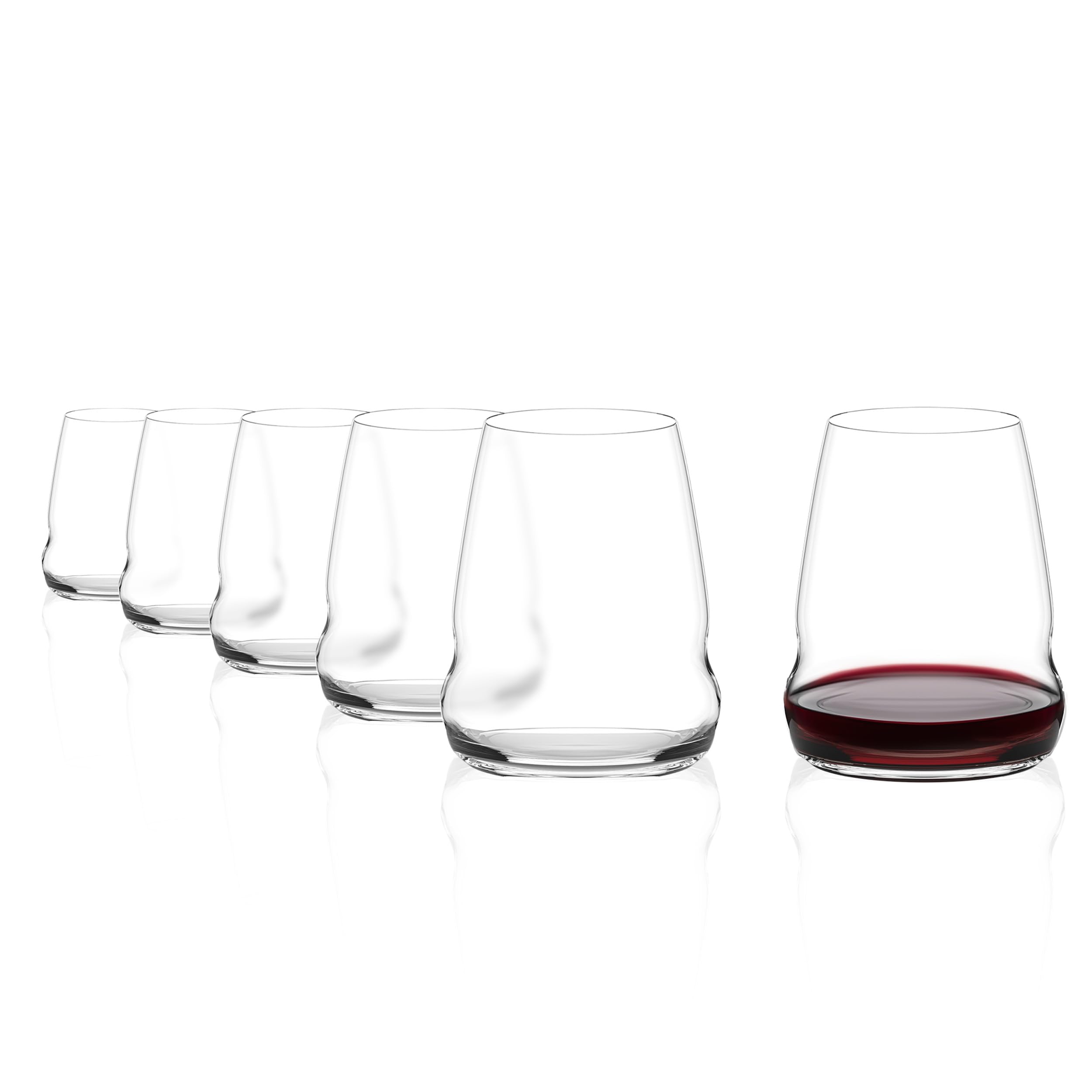 Stölzle Lausitz Wine Cups Cocoon/Red Wine Glass Set of 6/Red Wine Glasses Large Extravagant Wine Glasses Red Wine Stölzle Red Wine Glasses Wine Glasses