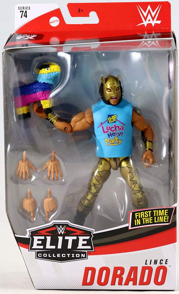 Ringside Lince Dorado (Gold Version) - WWE Elite 74 Mattel Toy Wrestling Action Figure