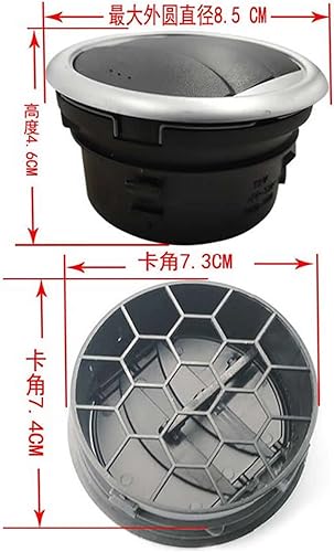 Miniatura 6 de Salida de deflector de aire acondicionado para tablero de instrumentos para Suzuki Swift SX4 2005-2013 pieza de repuesto