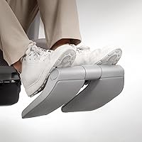 Vista 4 de Hinomi Reposapiés H2 Pro para silla de oficina, reposapiés ergonómico ajustable con espuma viscoelástica, base antideslizante, compatible con silla