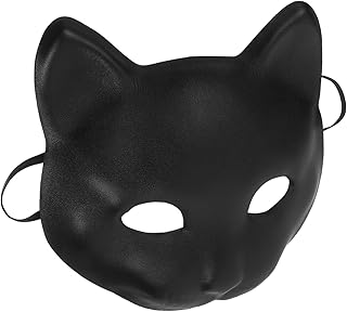 ハーフフェイス パンサーマスク コスプレ ユニーク 動物 快適 ハロウィン パーティー デコレーション 人目を引くデザイン コスチューム イベント 精巧な職人技