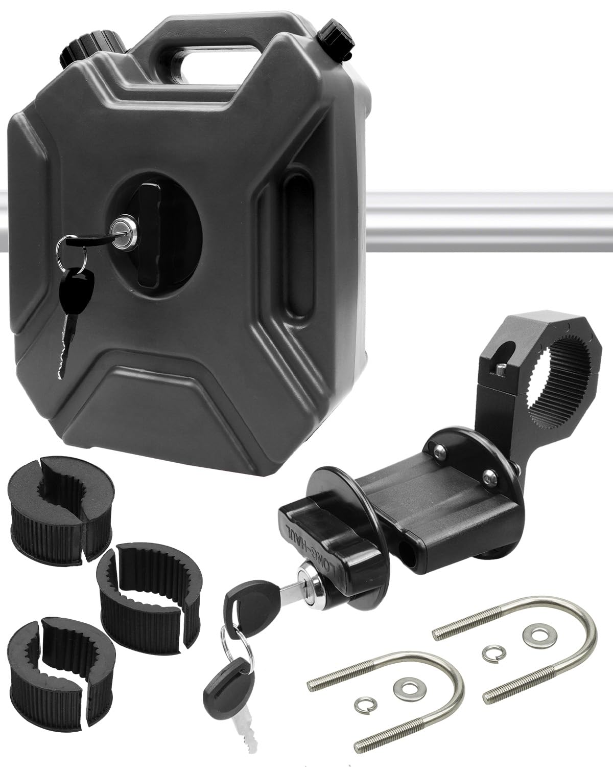JUFZQO Upgraded Tank with Locking Mounting Bracket