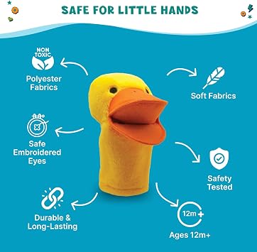 Get Ready Kids Duck Bigmouth Puppet