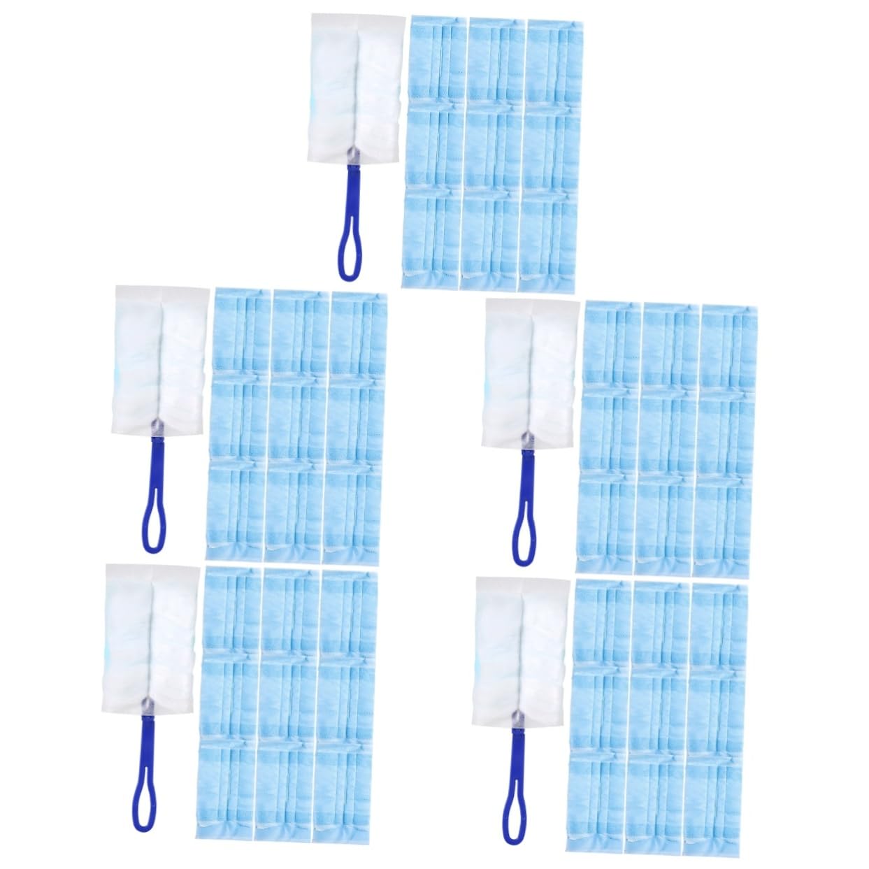Cabilock 5 Set Spolverino usa e getta strumento di pulizia per l'ufficio spolverino pulito lavavetri Monouso piccoli strumenti spazzare la polvere Figlio Zen maneggiare pp