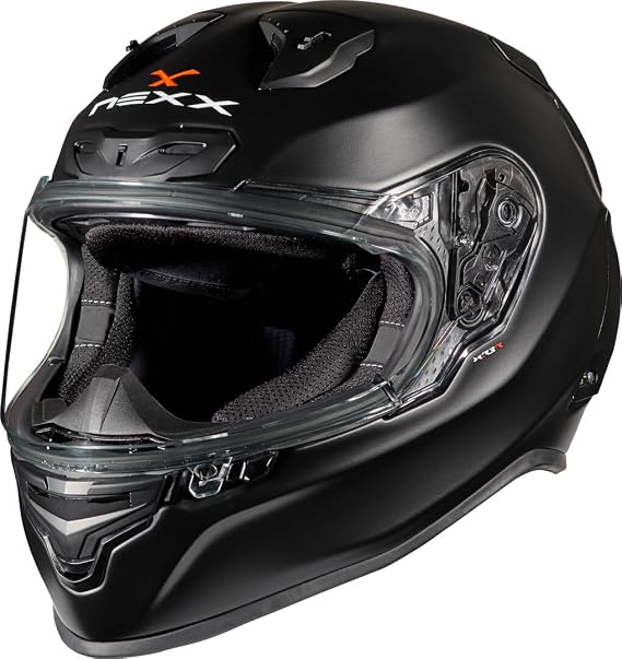 Nexx X.R3R Plain Motorcycle Helmet Matte Black LG