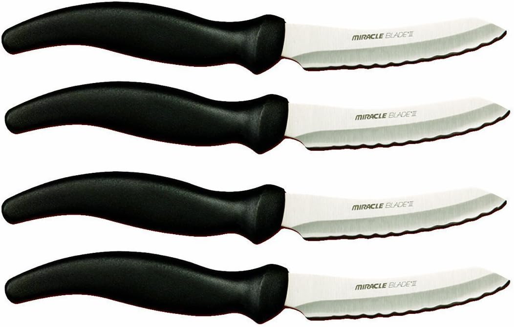 Miracle Blade Block & Steak Knives