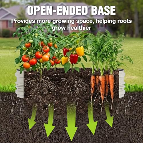 50% Off WORKPRO Galvanized Raised Garden Bed 4x2ft - Image 6