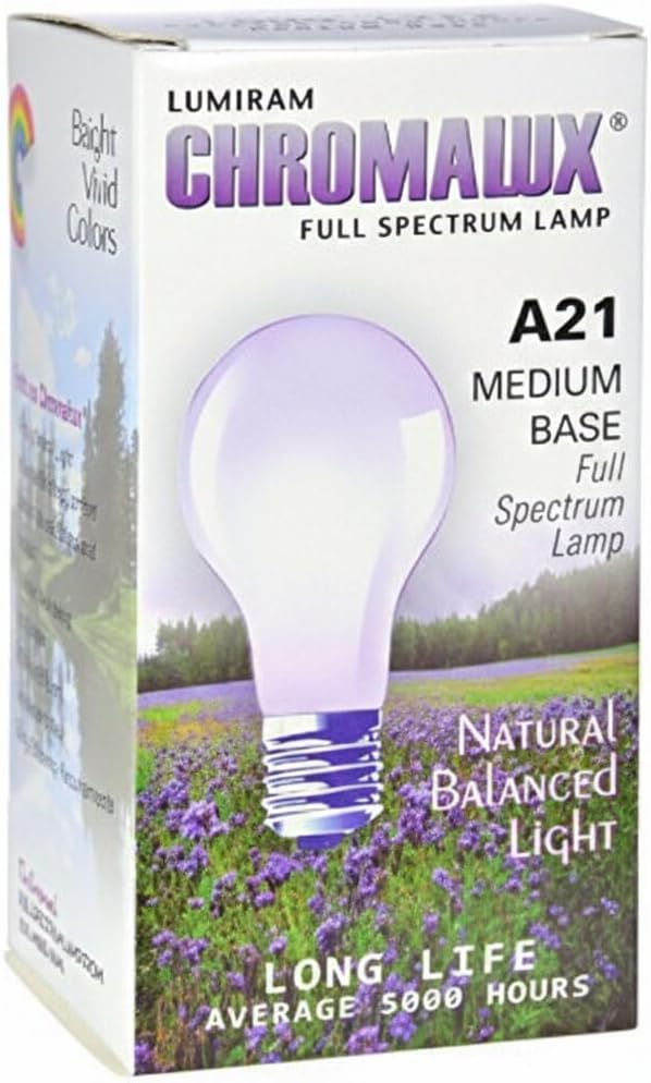 Chromalux Light Bulb Std Clear 75w bulb