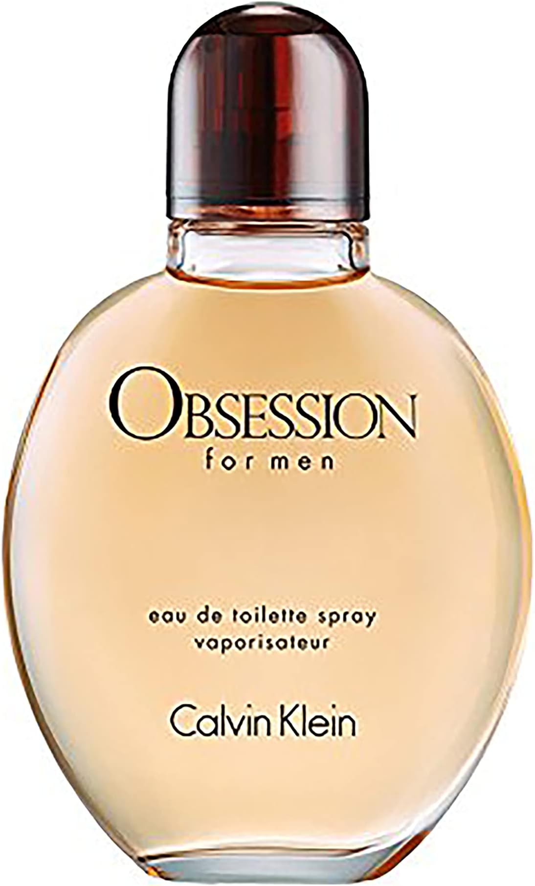 Calvin Klein Obsession for Men Eau de Toilette – Ambery Men's Cologne – With Notes of Bergamot, Mandarin, Lavender & Musk – Long Lasting Fragrance
