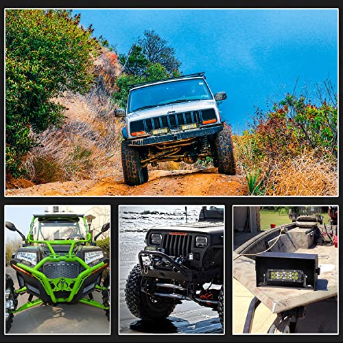 Image of 5 Inch Slim LED Light Bar 36W Combo Small Off Road Driving Lights | Slim LED Light Bar Waterproof Work Backup Head Lights for Dirt Bike Truck UTV ATV Motorcycle