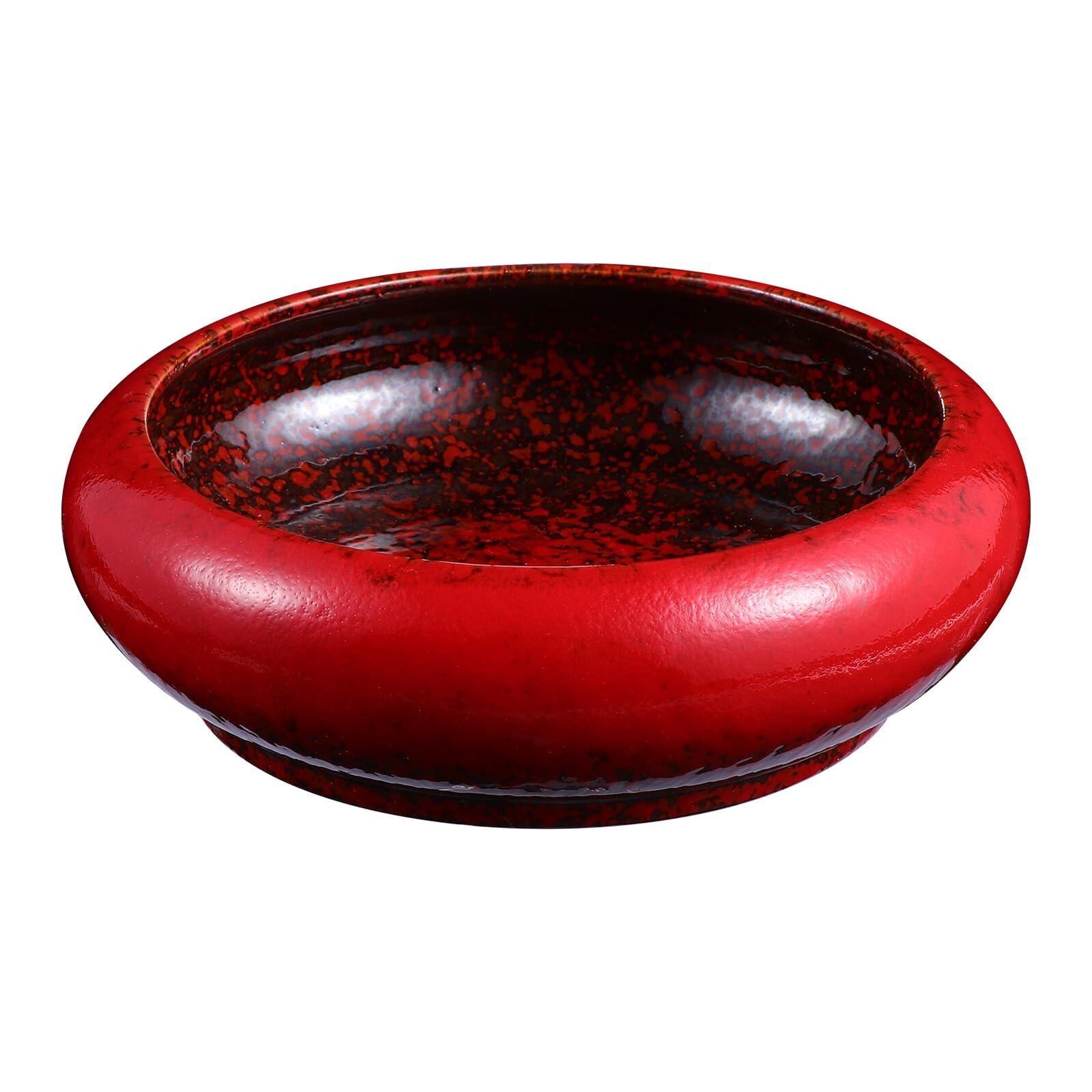 Pot en céramique vintage pour décoration de bureau ou table de jardin