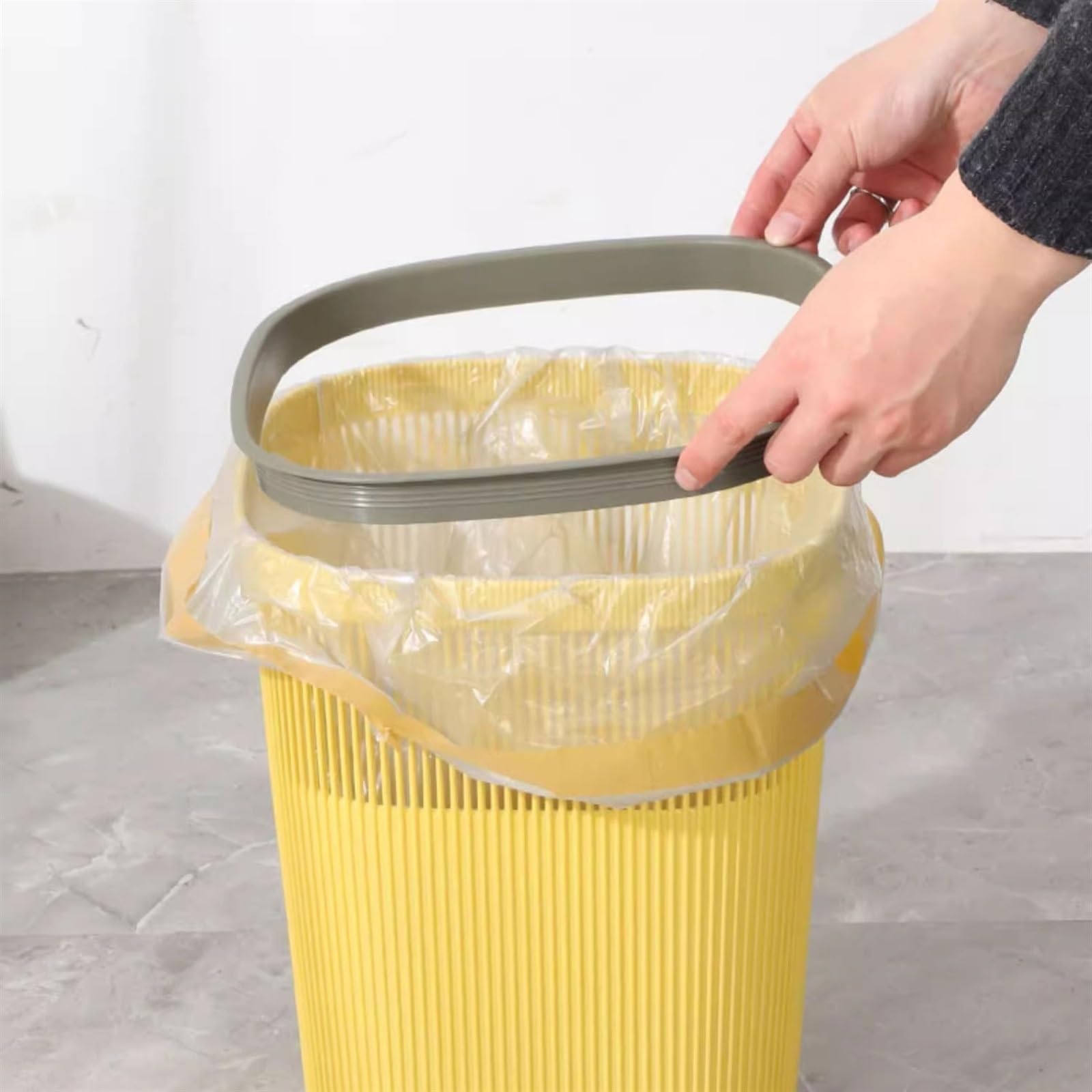 Pattumiera da Cucina Pattumiera per Uso Domestico Cucina di Grande capacità Pattumiera da Bagno Soggiorno Camera da Letto Cestino per la Carta straccia da Ufficio Pattumiera da Bagno