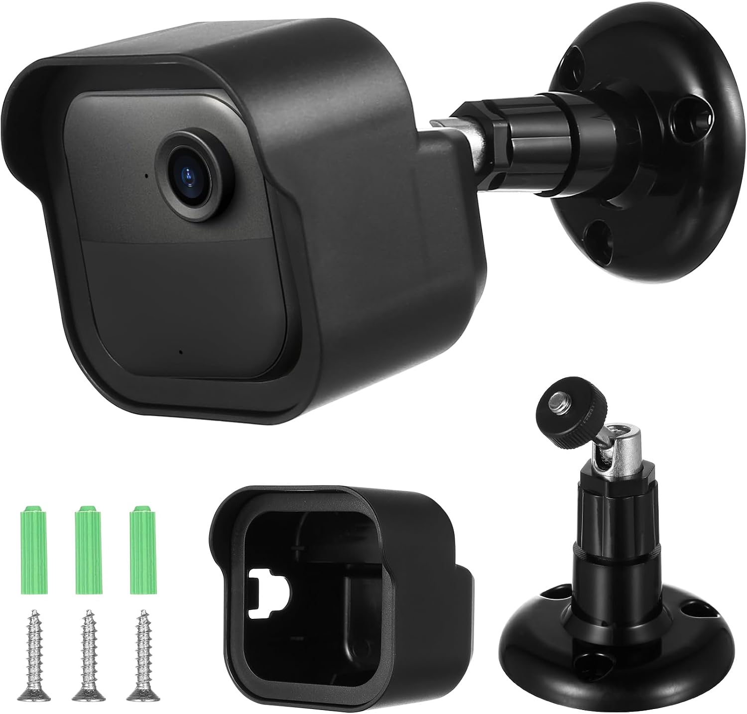 2 Sets for Blink Outdoor 4 Mount Universal 360  Adjustable Wall Mount for Camera Mount with Weatherproof Protective Case for Blink Camera Outdoor 4 4th Gen & 3rd Gen