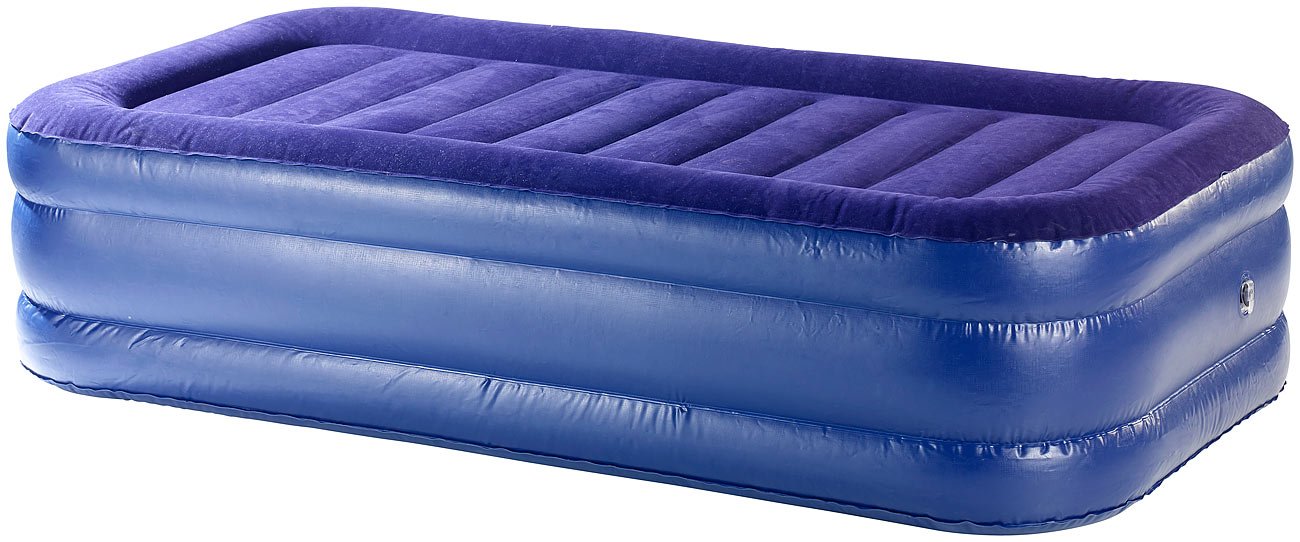 Semptec Urban Survival Technology Aufblasbares Bett: Selbst aufblasendes Reise-Luftbett, Einzel-Luftbett (Aufblasbares Gästebett, Selbstaufblasbares, Liege)