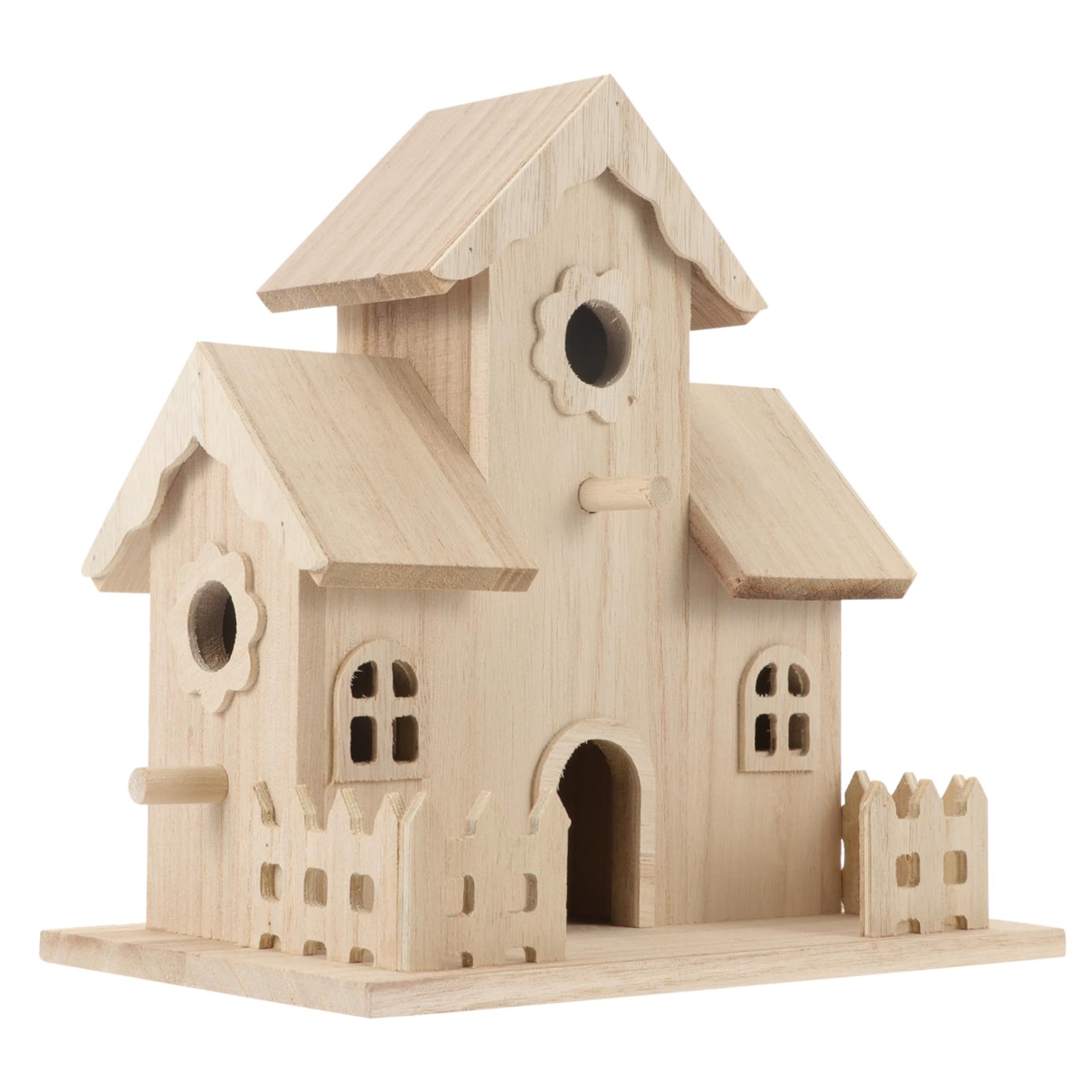Maison pour oiseaux en bois Happyyami pour égayer vos matinées au jardin
