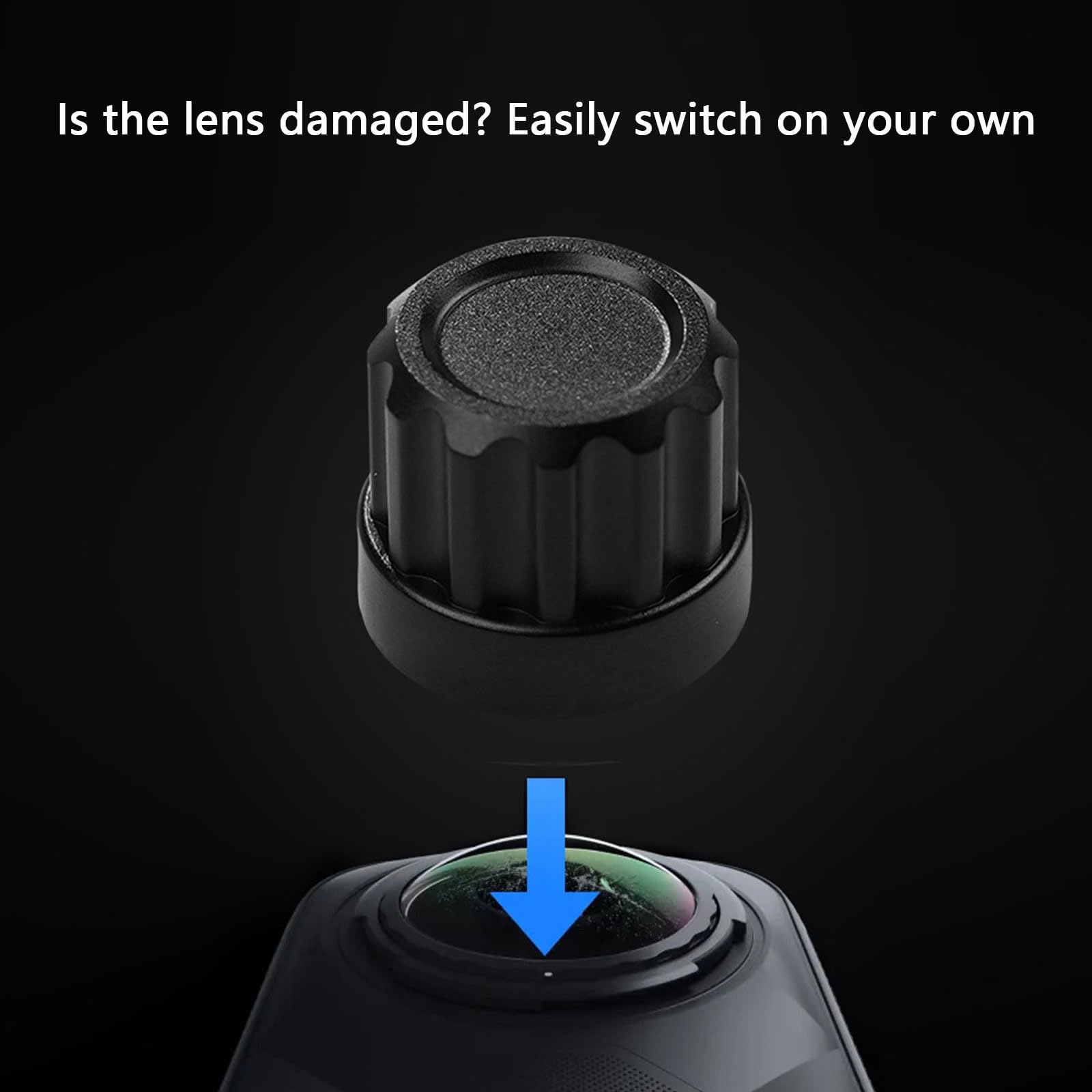 Intercambiabile Due Obiettivi Della Fotocamera Chiaro Cambiamenti Rapidi Design Durabilità Costruzione In Vetro Per Attrezzature Realtà Virtuale Kit di Sostituzione Lente A Sgancio Rap
