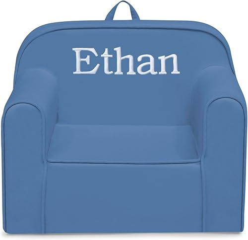 Miniatura 15 de Delta Children Cozee - Silla para niños de 18 meses en adelante, terciopelo de visón gris Terciopelo de visón gris,Azul,Gris