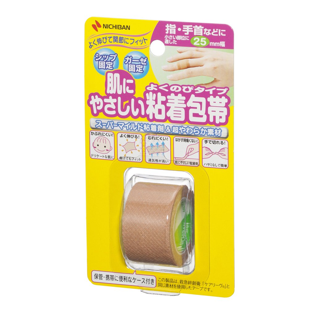 ニチバン 粘着包帯よくのび 25mm×3m NHB25