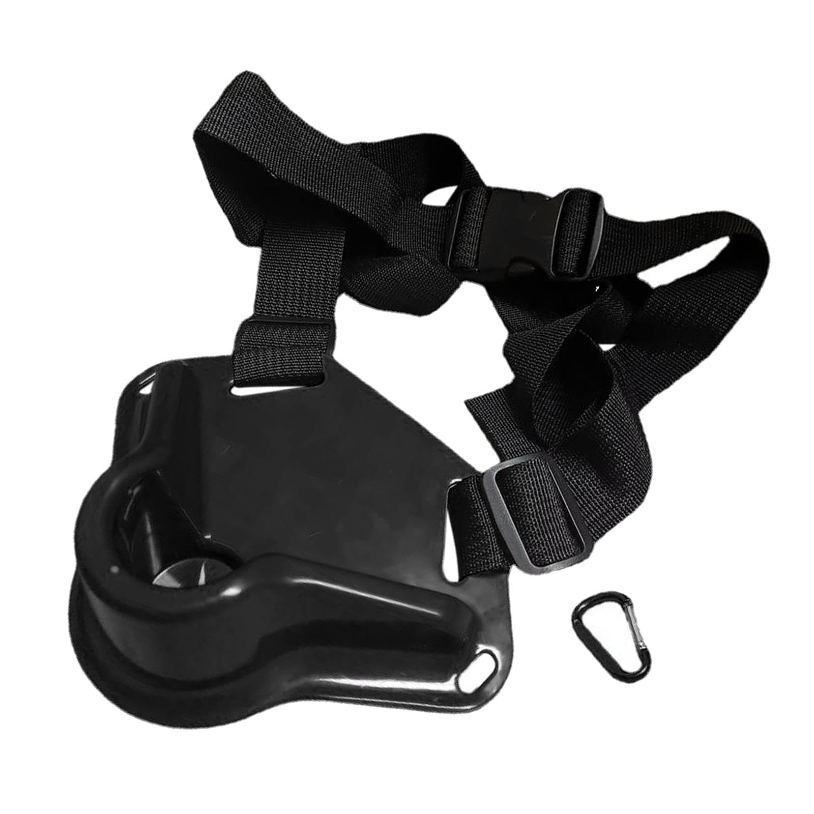 Soporte para caña de lucha, ajustable, soporte para caña de pescar, color negro