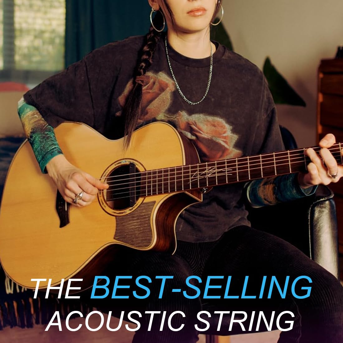 Strings Phosphor Bronze Acoustic Guitar Strings(.011-.052)