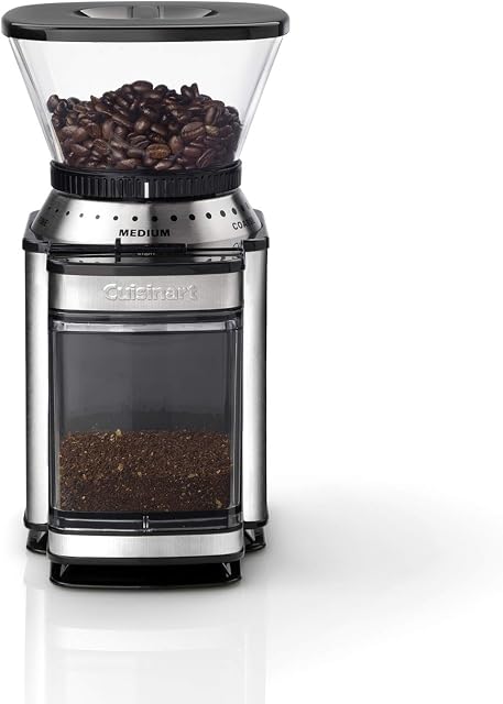 Cuisinart Burr Mill | Coffee Grinder | Stainless Steel | DBM8U, Silver