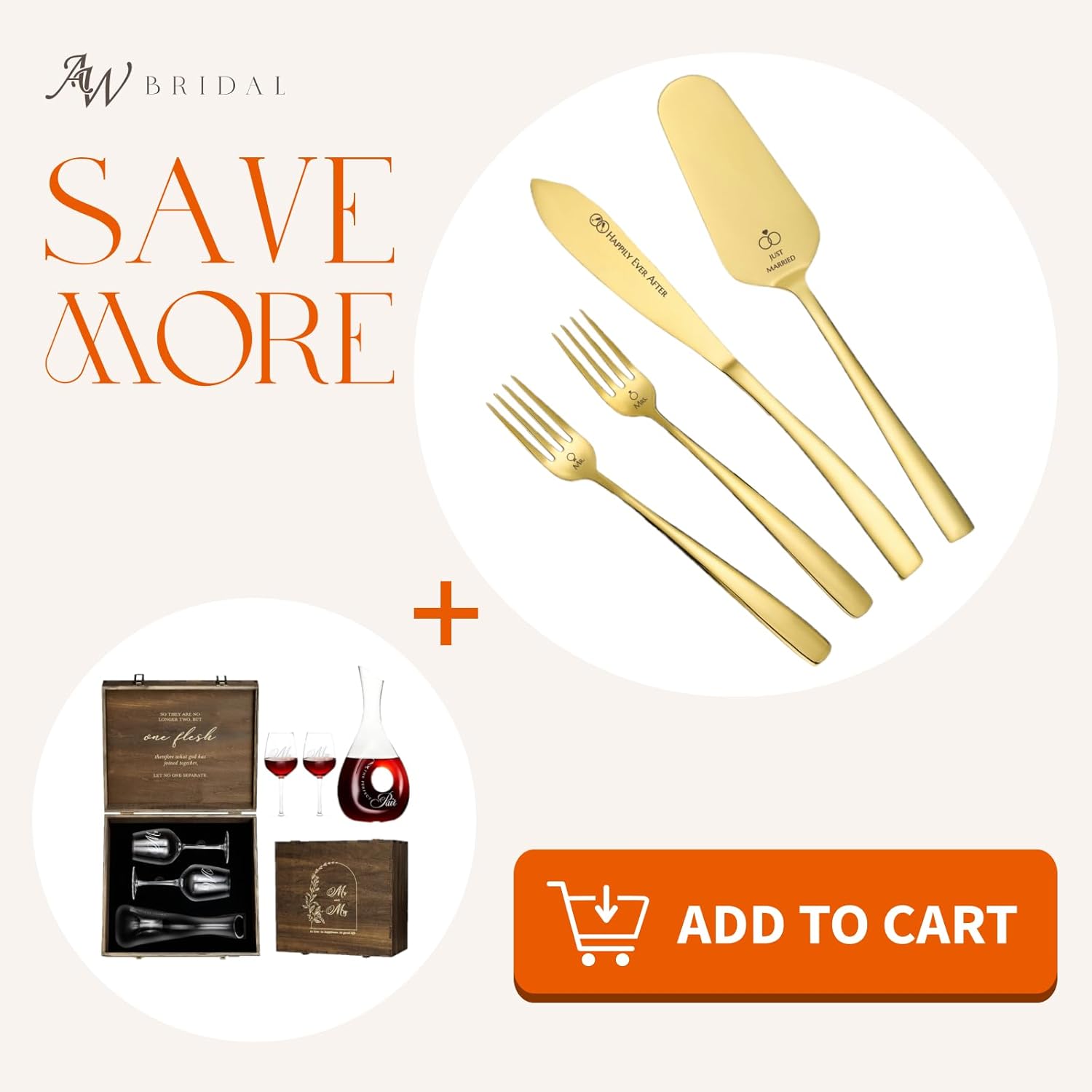 AW BRIDAL Gifts for Couples【Mr Mrs Wine Decanter Gifts