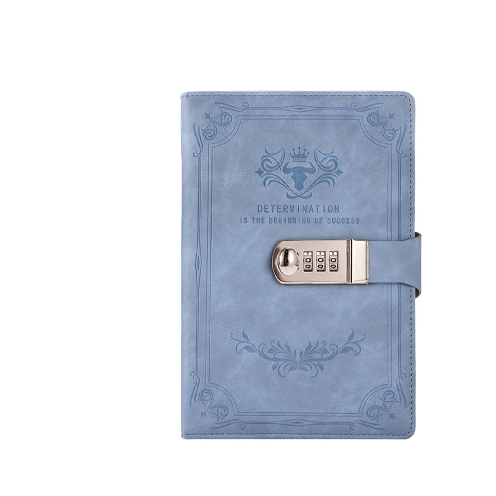 Journal avec serrure à code Style D : carnet épais pour bureau et fournitures éducatives durables
