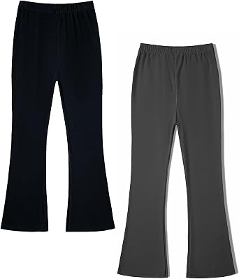 Toddler Girls Flare Leggings for Girls Fleece Warm Pull On Bell Bottoms Leggings Pants Stocking Stuffers for Kids Girls