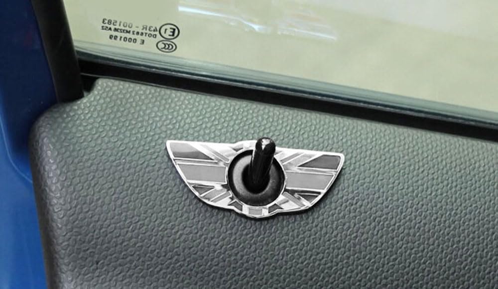 Cubierta Adhesiva Con Bandera Del Reino Unido Para Botón De Arranque De Mini Cooper, Countryman, Paceman