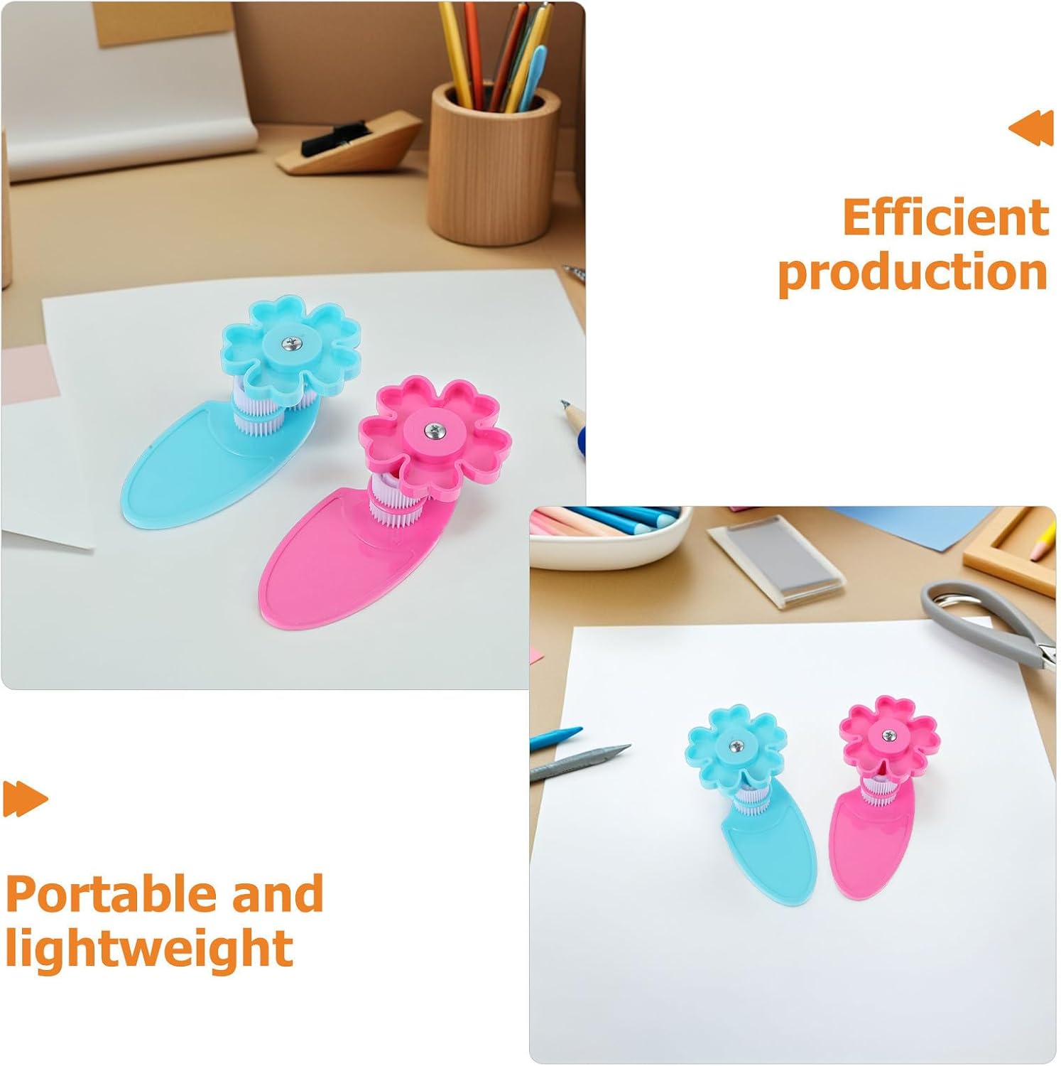 3pcs Hand Operated Paper Quilling Crimper for Students