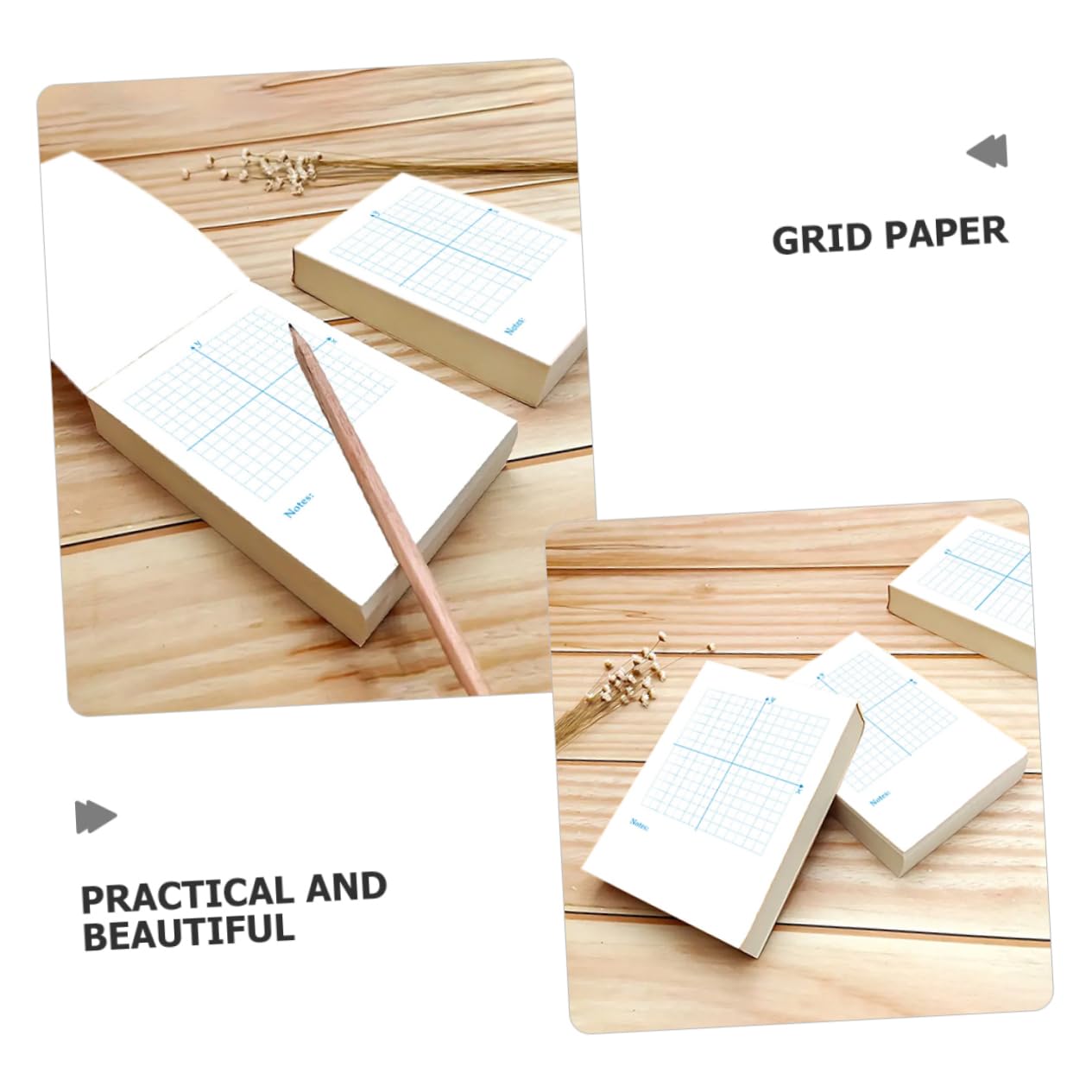 jojofuny 3 Stück 4 Zahlenleitungs-Übungsbuch Mathematik Übungshefte Graphenpapier für Mathematik Koordinate Zeichenpapier für Mathematik transparente Rasterüberlagerung zum Zeichnen Entwurf